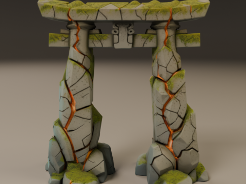 Japanese portal torii Modello di stampa 3D