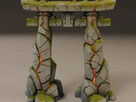Japanese portal torii 3D Print Model