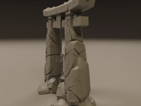 Japanese portal torii 3D Print Model