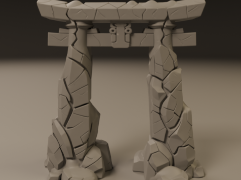 Japanese portal torii Modello di stampa 3D