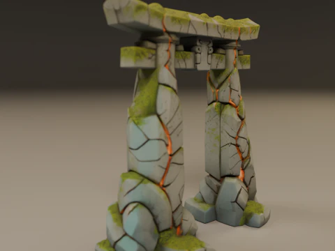 Japanese portal torii 3D Print Model