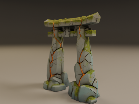 Japanese portal torii Modello di stampa 3D