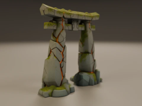 Japanese portal torii 3D Print Model