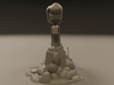 Japanese portal torii 3D Print Model