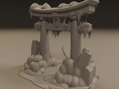 Japanese portal torii Modelo de Impressão 3D
