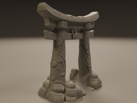 Japanese portal torii Modèles 3D en vedette