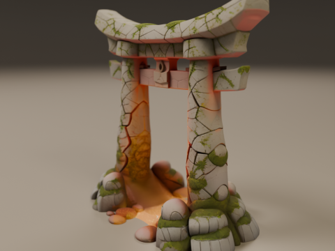 Japanese portal torii Modèles 3D en vedette