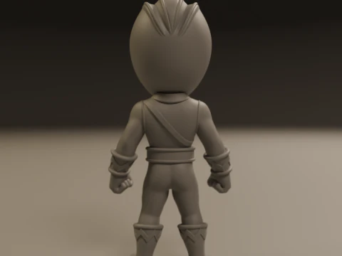 Power rangers white 3D Print Model