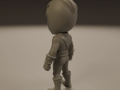 Power rangers white 3D Print Model