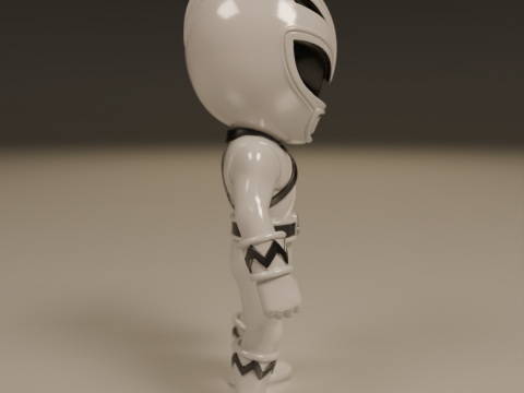 Power rangers white 3Dプリントモデル