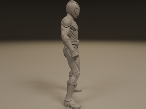 Power rangers white Modelo de impresión 3D
