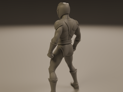 Power rangers white Modelo de impresión 3D