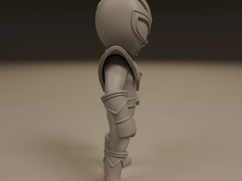 Power rangers white 3D Print Model