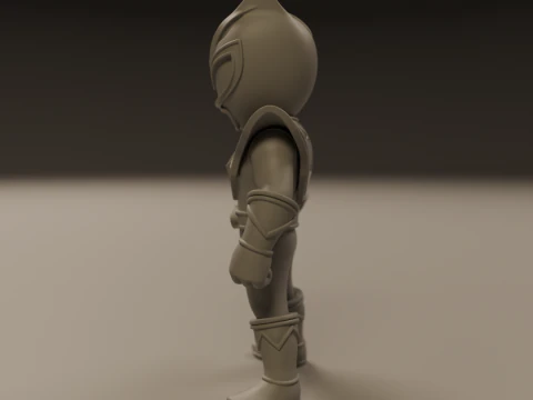 Power rangers white 3D Print Model