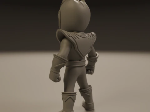 Power rangers white 3D Print Model