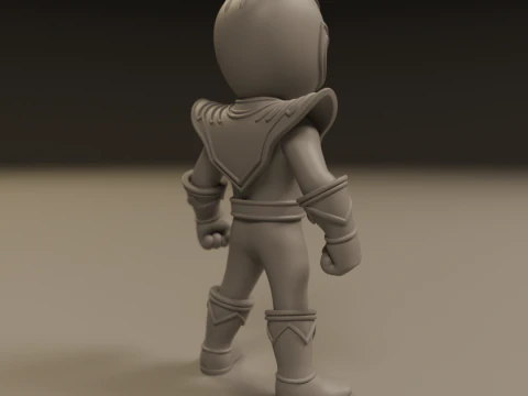 Power rangers white 3D Print Model