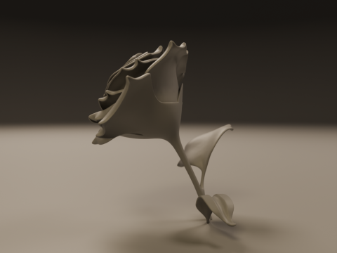 Rose 3Dプリントモデル