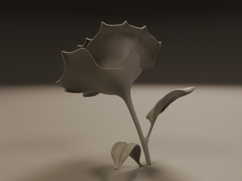 Rose 3Dプリントモデル