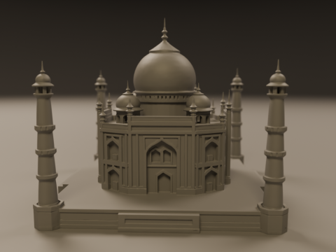 Taj mahal Modèles 3D en vedette