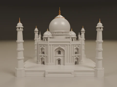 Taj mahal 3D Print Model