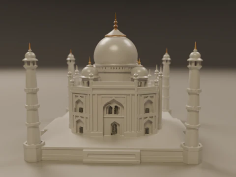 Taj mahal 3D Print Model
