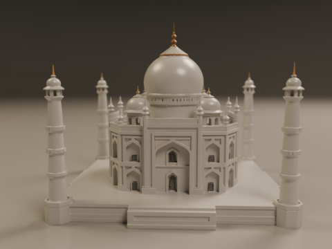 Taj mahal Modèles 3D en vedette