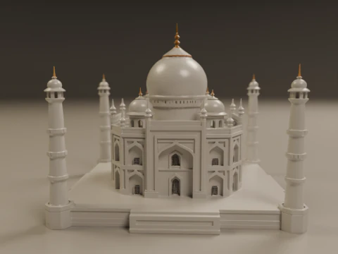 Taj mahal 3D Print Model