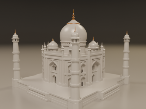 Taj mahal Modèles 3D en vedette