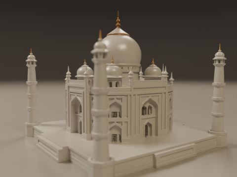 Taj mahal Modèles 3D en vedette