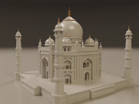 Taj mahal 3D Print Model