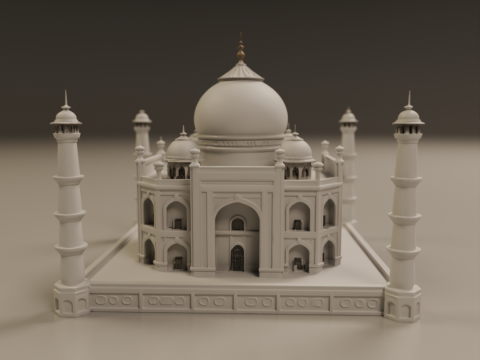 Taj mahal 3D प्रिंट मॉडल