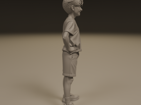 Young boy 3D Принт Модель