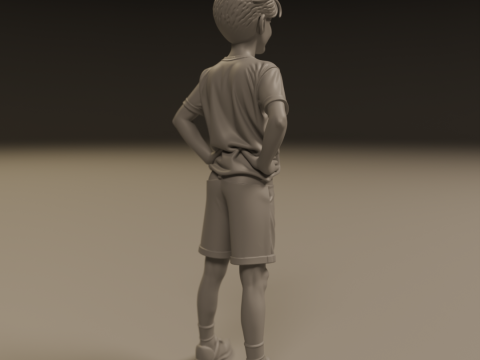 Young boy 3D Принт Модель