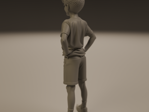 Young boy 3D Принт Модель