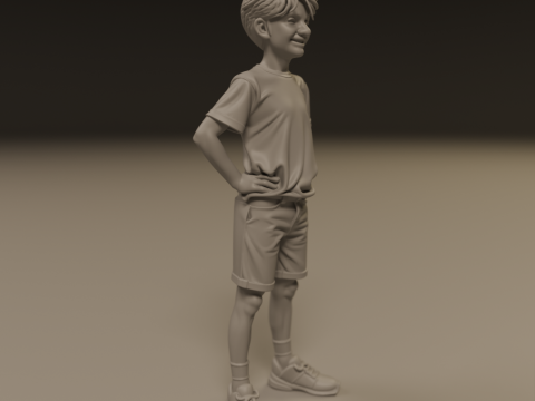 Young boy 3D Принт Модель