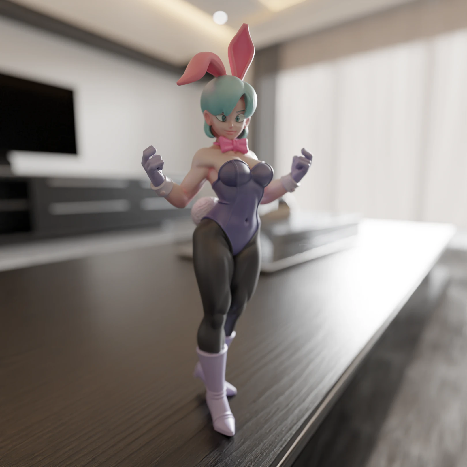 Bulma 3D Print Model .c4d .max .obj .3ds .fbx .stl .blend 