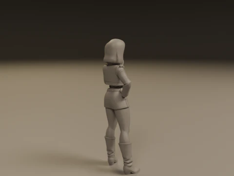 Android 18 3D Print Model