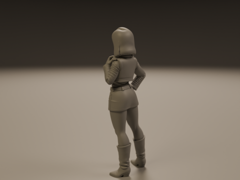 Android 18 3D printmodel