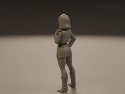 Android 18 3D Print Model