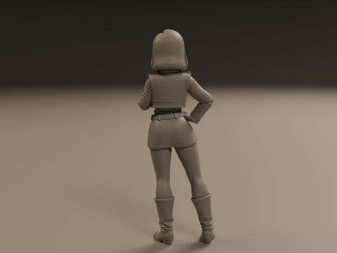 Android 18 3D printmodel