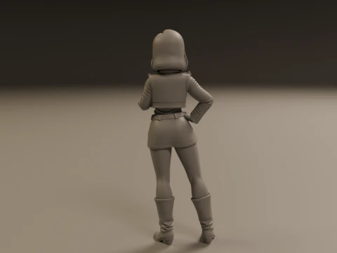 Android 18 3D Print Model