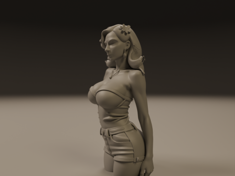 Pin-up Modello di stampa 3D