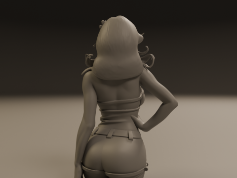 Pin-up Modello di stampa 3D