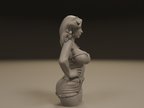 Pin-up Modello di stampa 3D