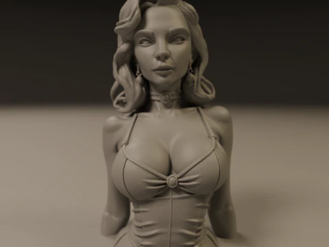 Pin-up 3D Print Model