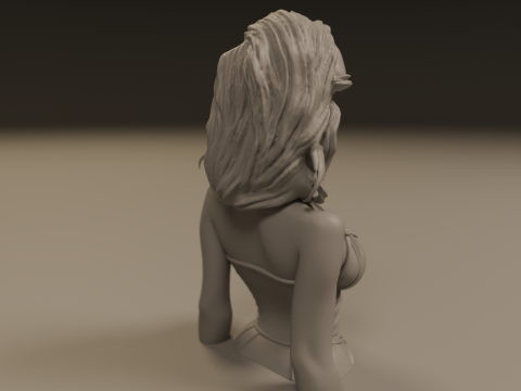 Pin-up 3D 打印模型