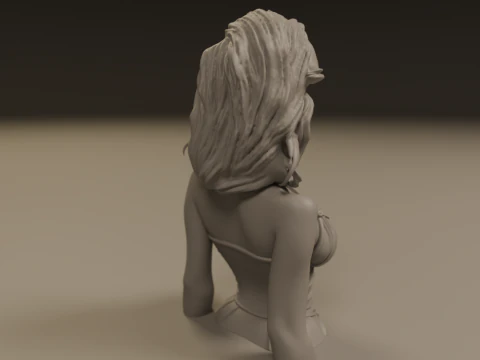 Pin-up 3D Print Model