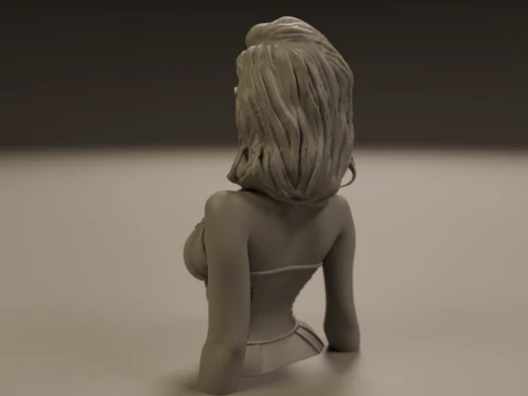 Pin-up 3D Print Model