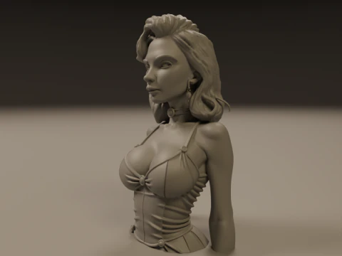 Pin-up 3D Print Model