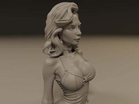 Pin-up 3D Print Model